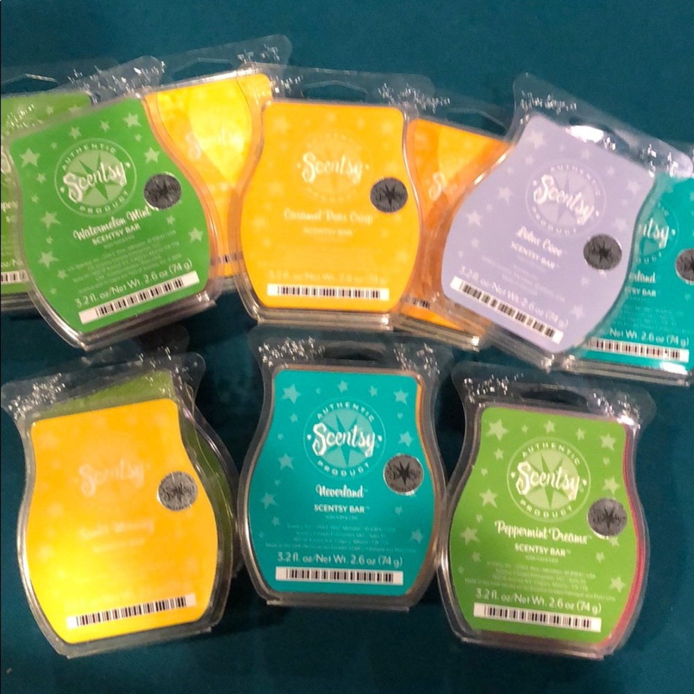 10 Bars - Scentsy Wax - Mix of Scents- NEW